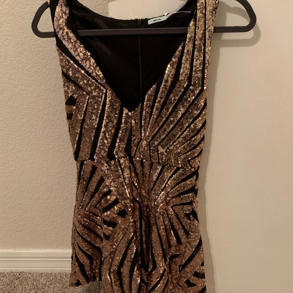 Kimchi blue sequin romper